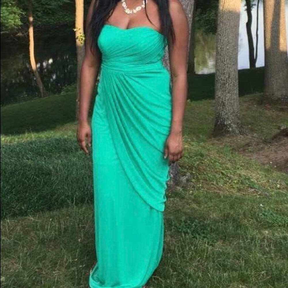 Elegant green gown